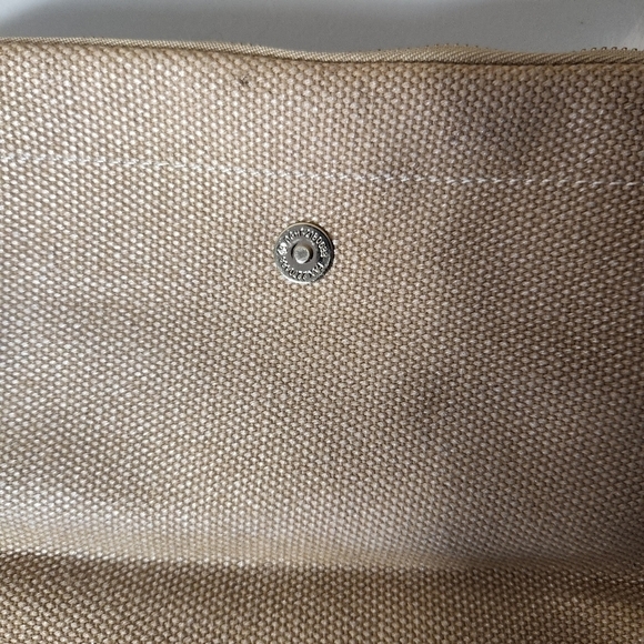 J. McLaughlin Foldover Textured Fabric Wristlet Clutch - Picture 6 of 8